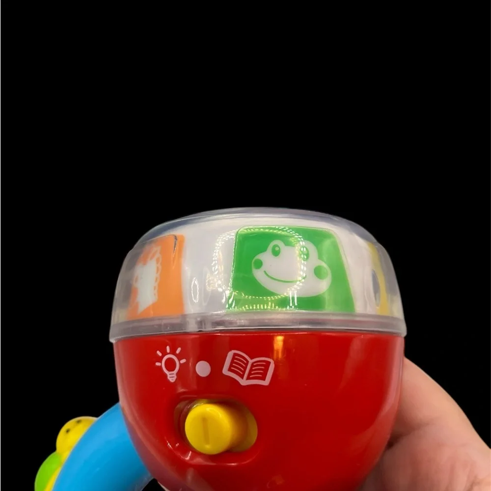 VTECH SPIN & LEARN COLOR EDUCATIONAL FLASHLIGHT‎ PREOWNED
